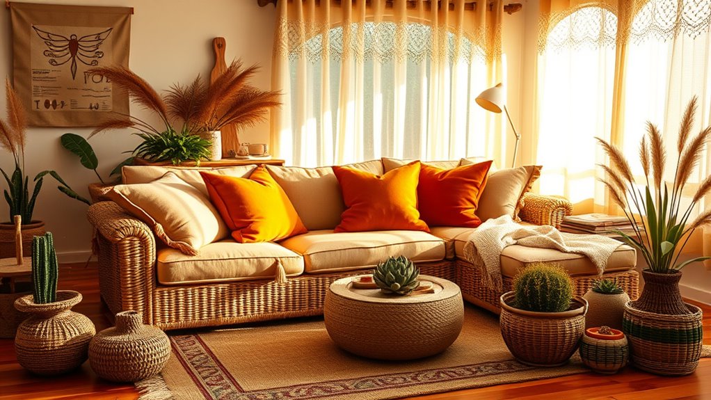 seasonal boho interior update