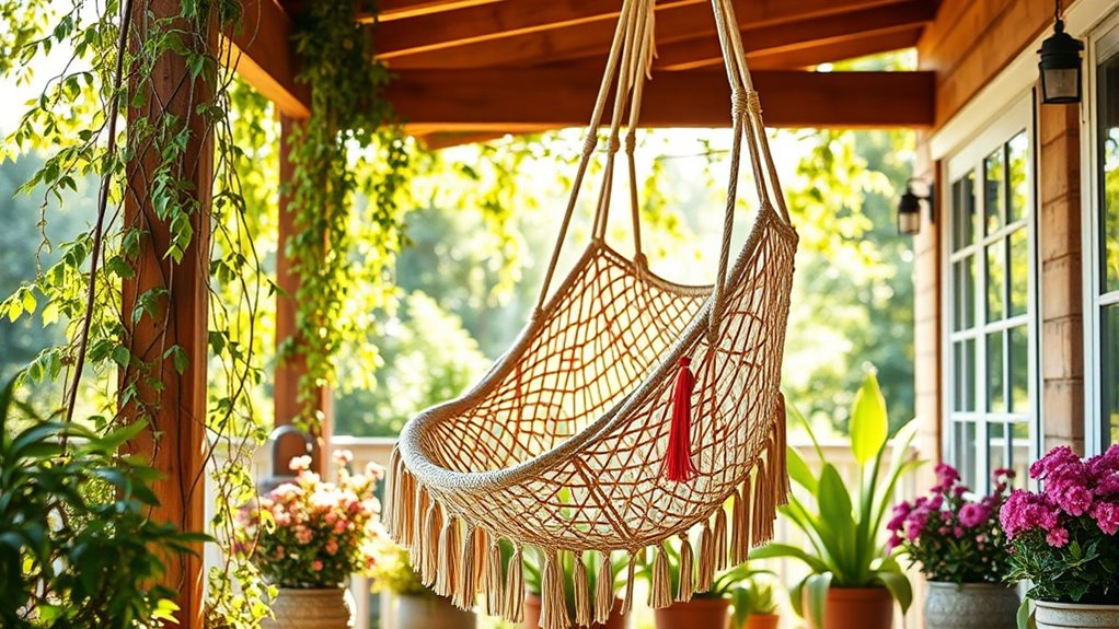 secure outdoor hammock supports