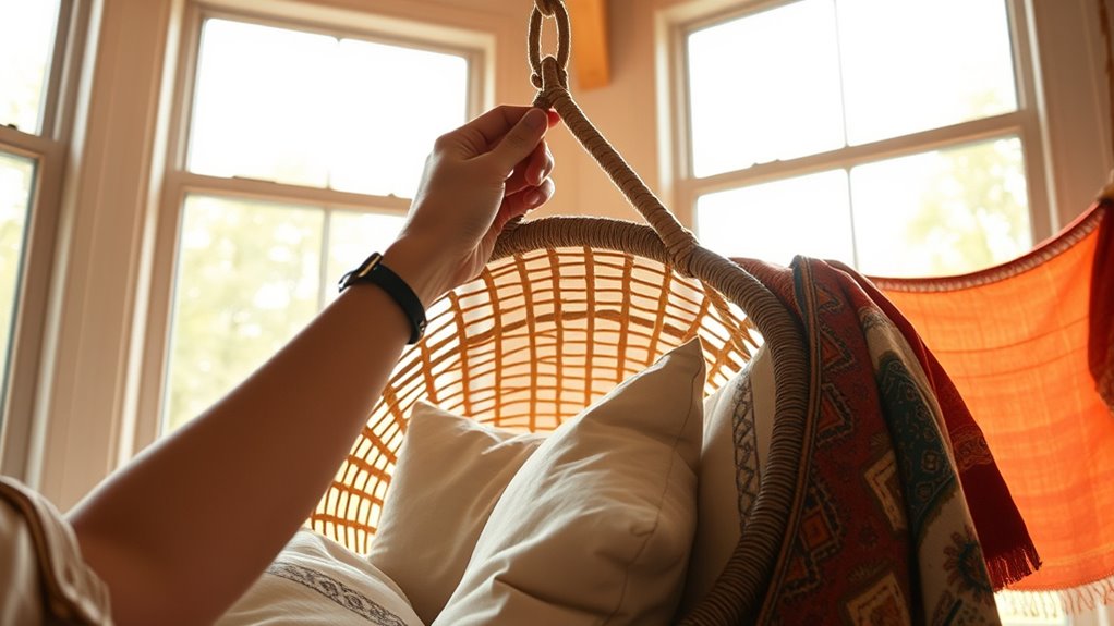 securely mount indoor support