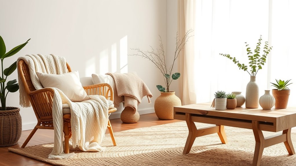 soft hues and textured layers