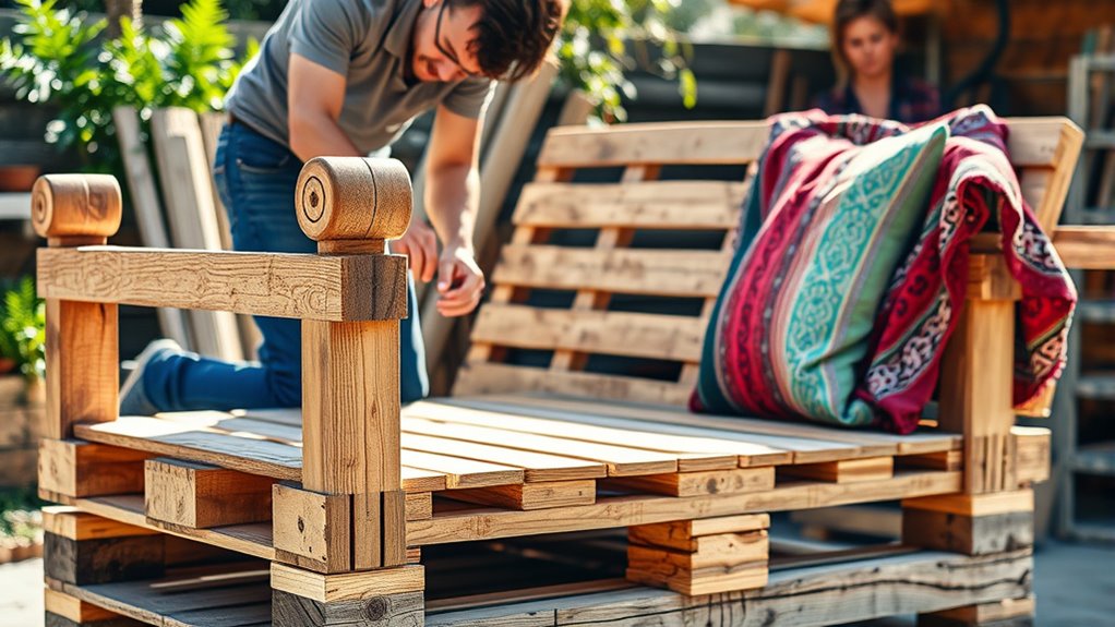 sturdy supportive arm construction