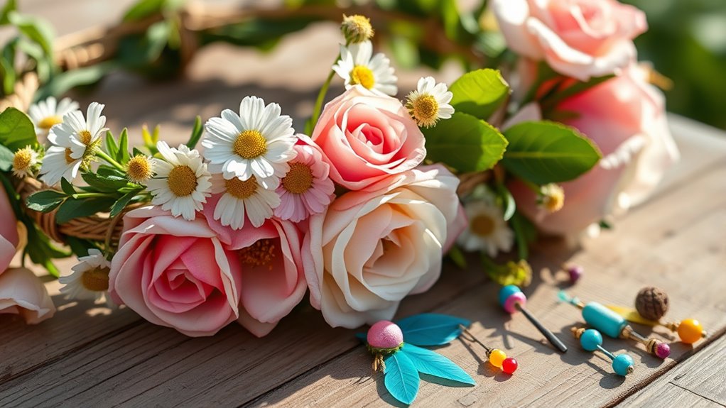 summer festival flower crafts