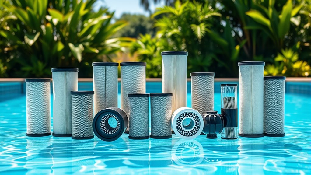 top pool cleaner filter options