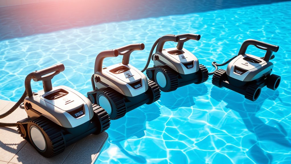 top pressure pool cleaners