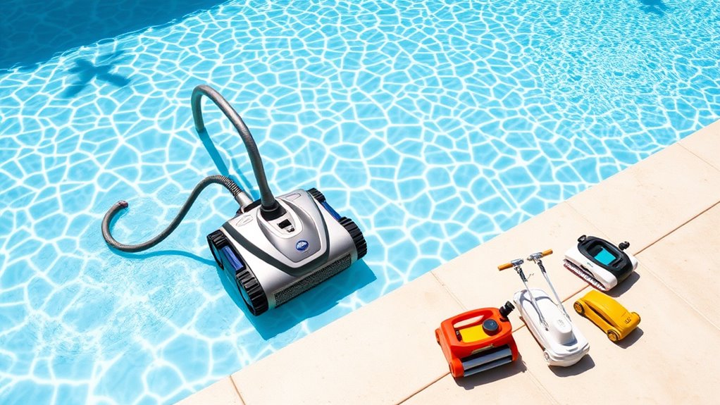 top sand dirt pool cleaners