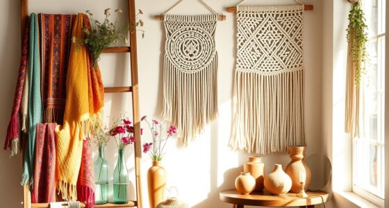 upcycled boho home decor