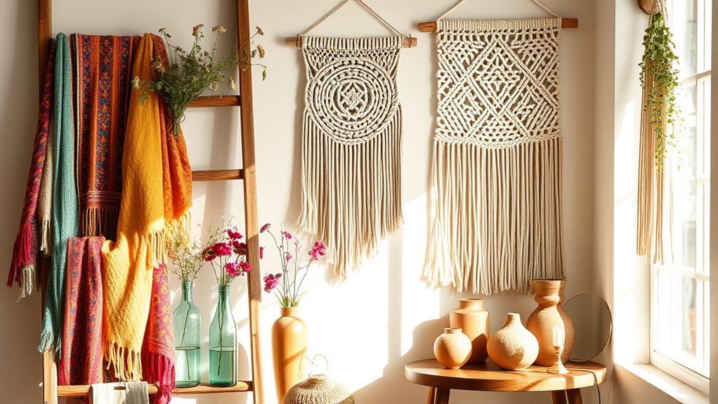 upcycled boho home decor