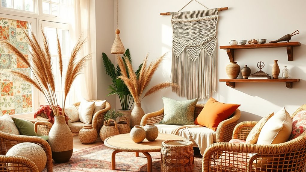 vintage handmade decor elements