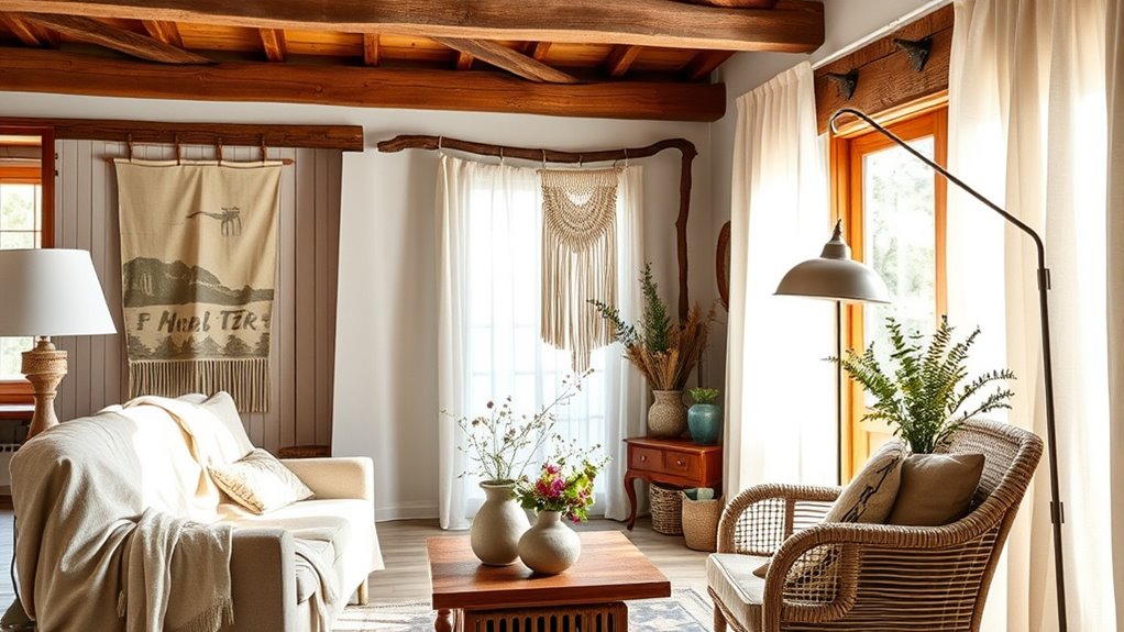 vintage modern harmony through simplicity