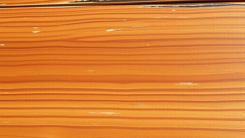 wax stain layered finish