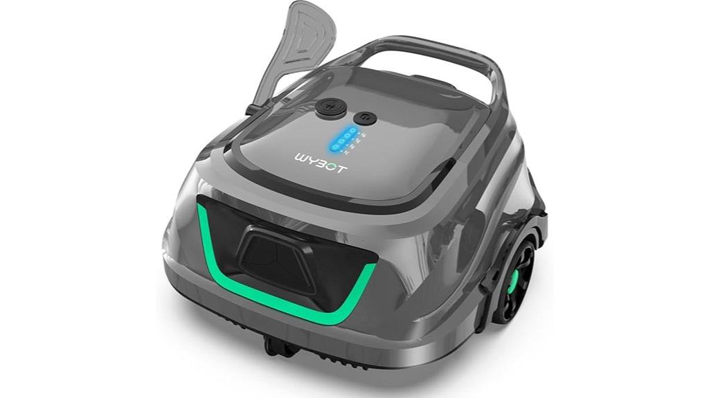 wireless battery operated pool cleaner