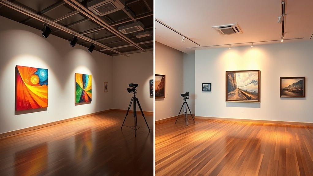 affordable gallery lighting options