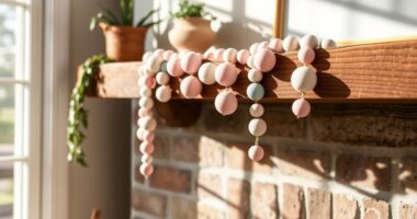 affordable handmade decorative garlands