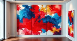 artistic soundproof wall panels
