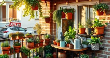 balcony urban gardening tips