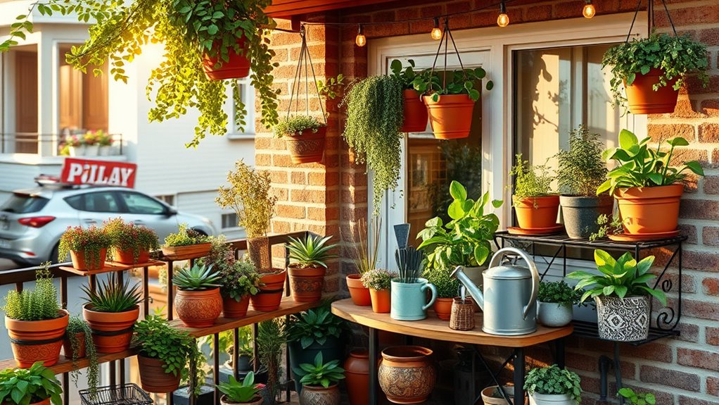 balcony urban gardening tips