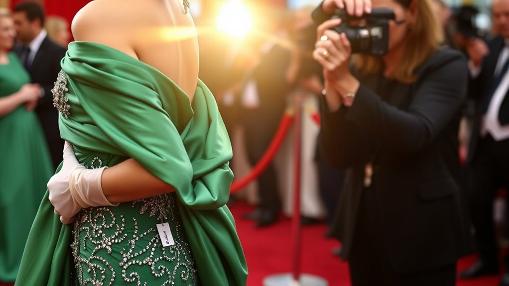 celebrity fashion borrowing process