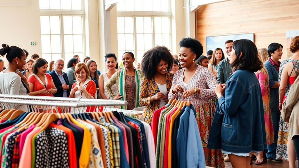 community clothing swap events