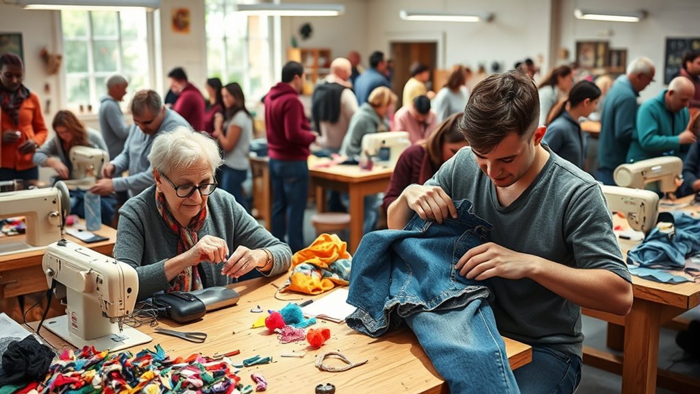 community garment repair events