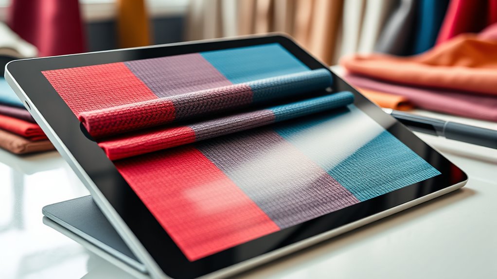 digital fabric swatch benefits