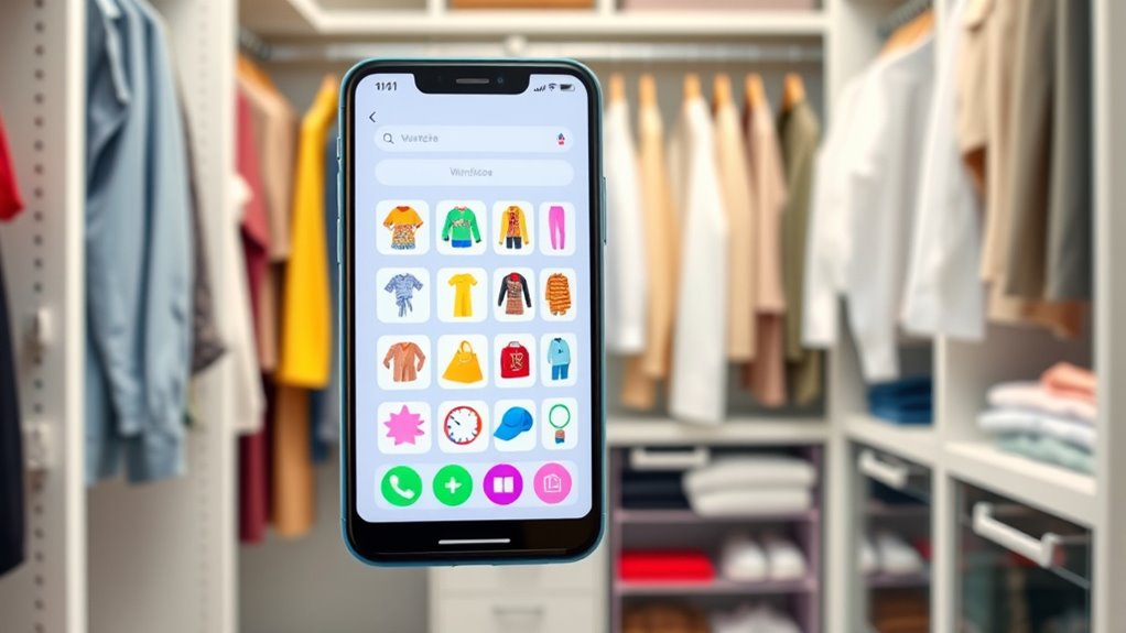 digital wardrobe organization benefits
