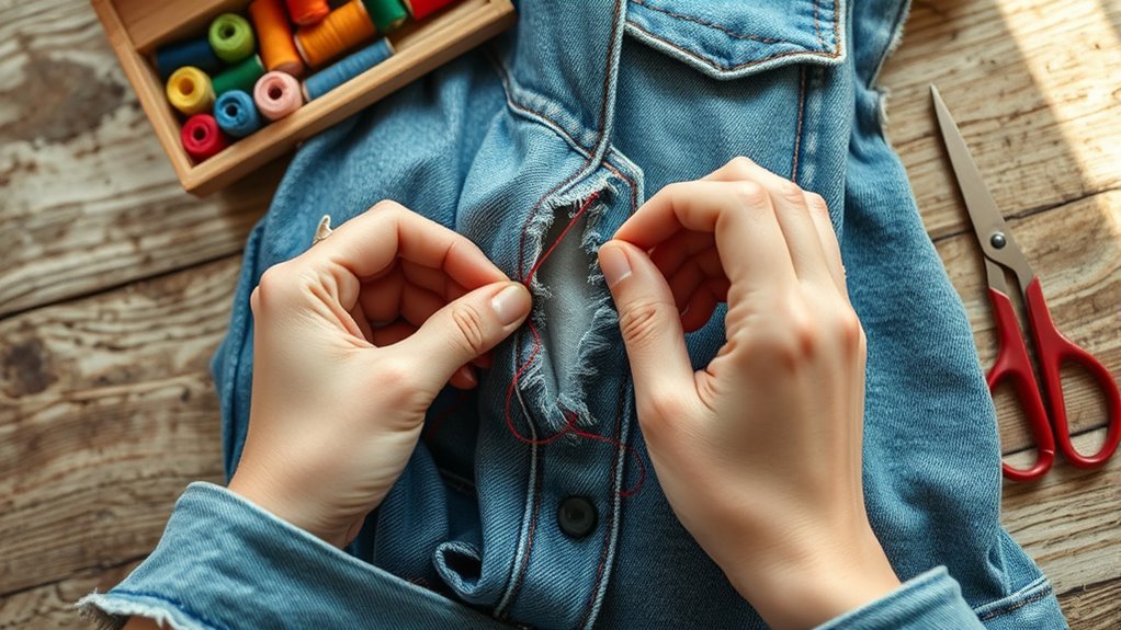 diy clothing repair skills