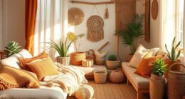 earth tones evoke calming serenity