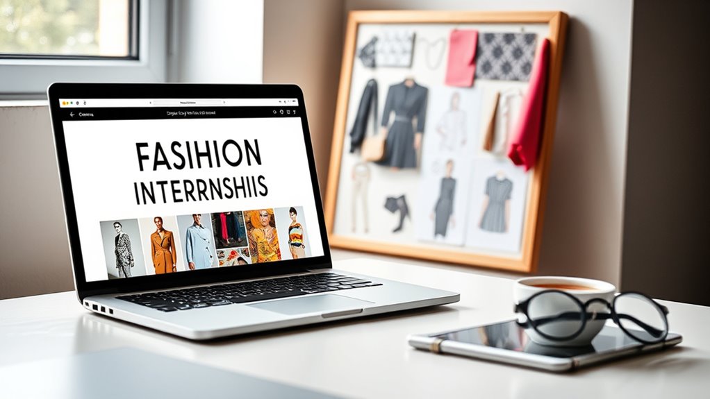 evaluating virtual fashion internships