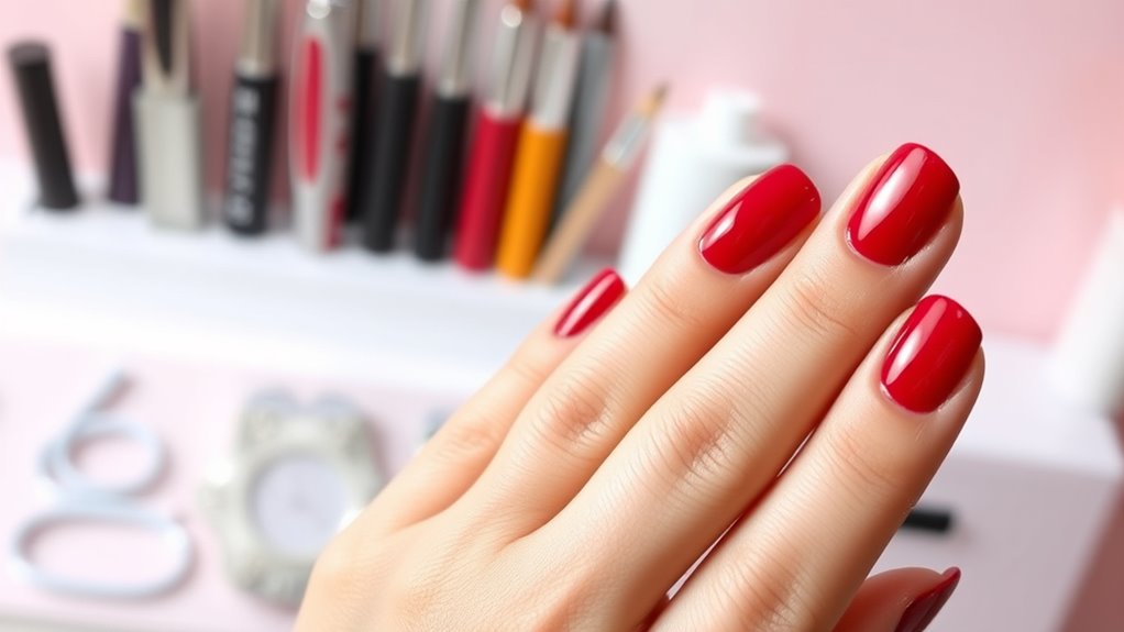 gel polish nail strength