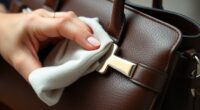 gentle metal hardware polishing