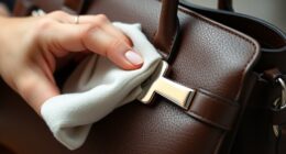 gentle metal hardware polishing