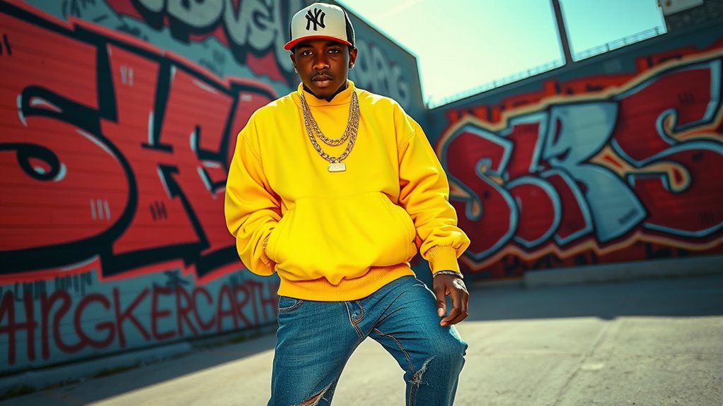 hip hop shaped 90s fashion