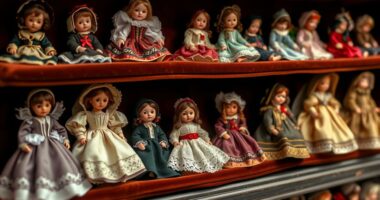 historical doll miniatures revival