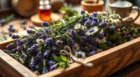 homemade relaxing herbal blend