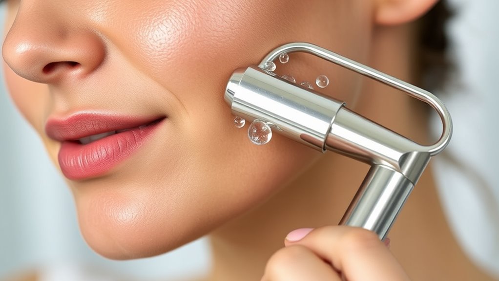 ice rolling for puffiness