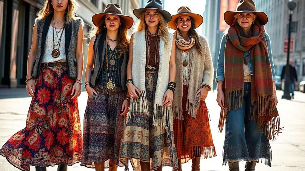 layered textures and accessories