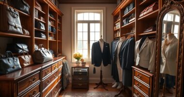 luxury wardrobe estate sourcing