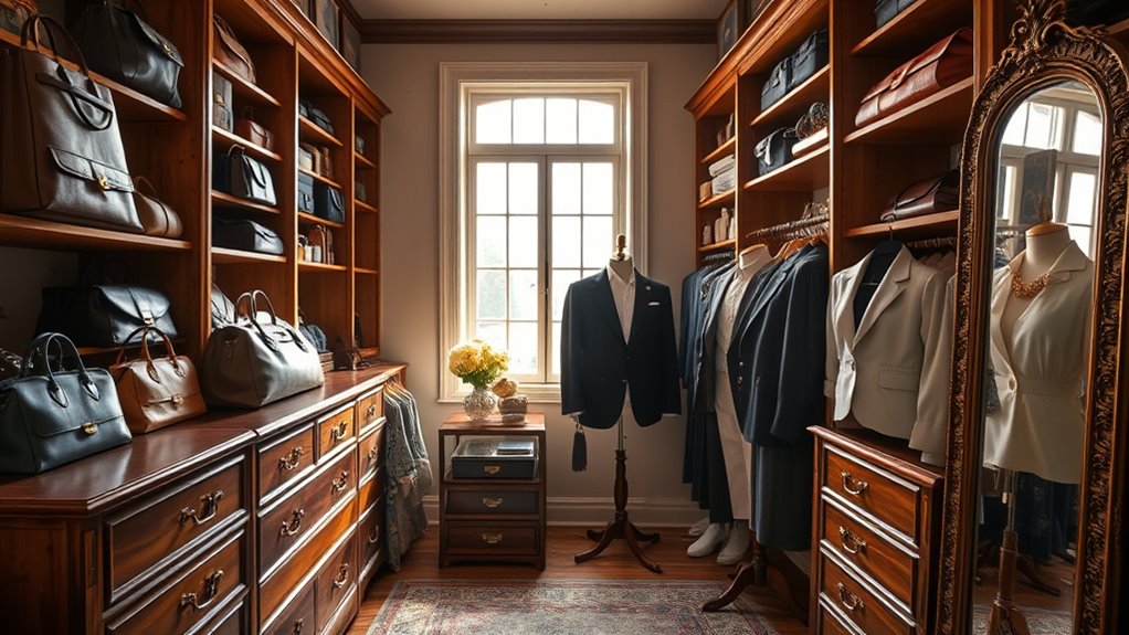 luxury wardrobe estate sourcing