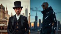 men s suit style evolution