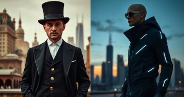 men s suit style evolution