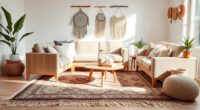 minimalist meets cozy charm