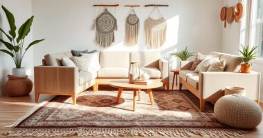 minimalist meets cozy charm