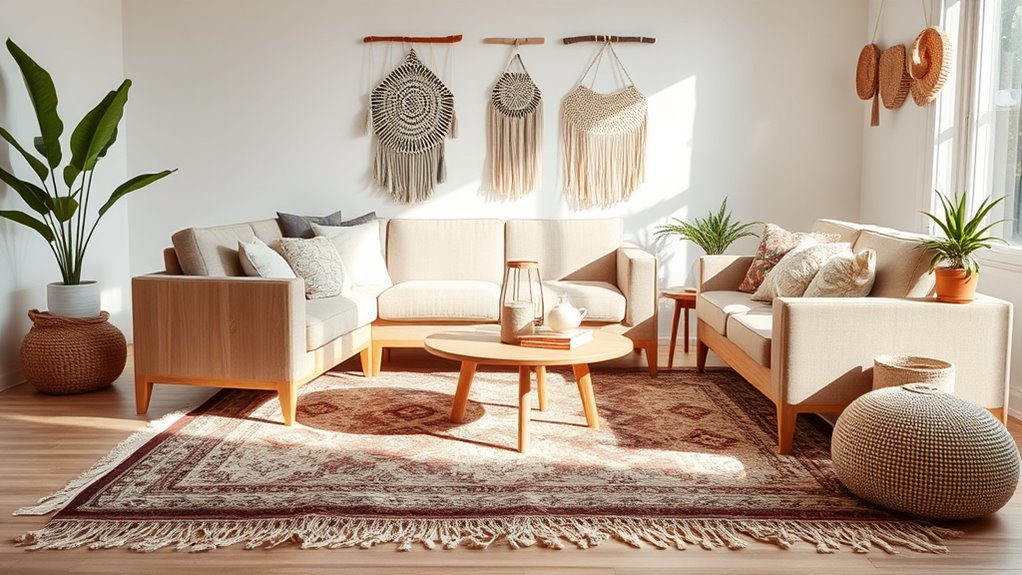 minimalist meets cozy charm