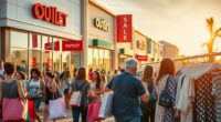 outlet store price savings