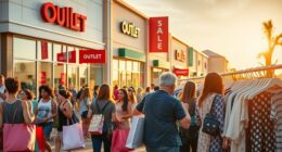 outlet store price savings