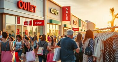outlet store price savings