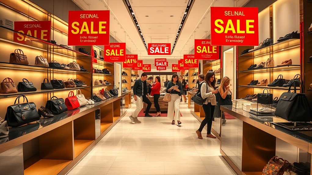 seasonal sales maximize luxury savings