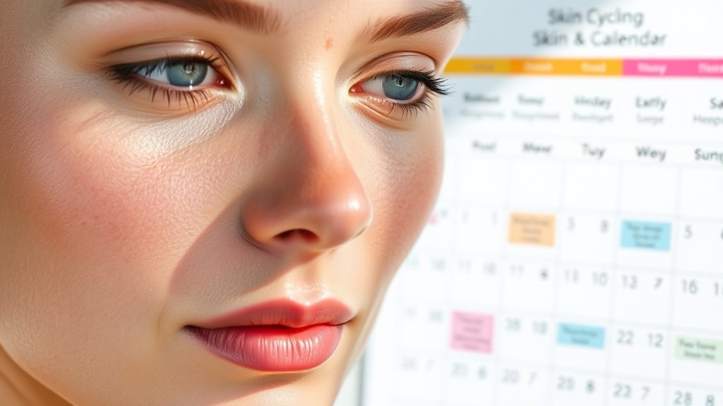structured exfoliation schedule