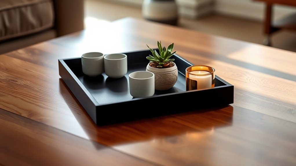 stylish coffee table accessories