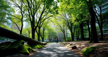 urban park nature therapy